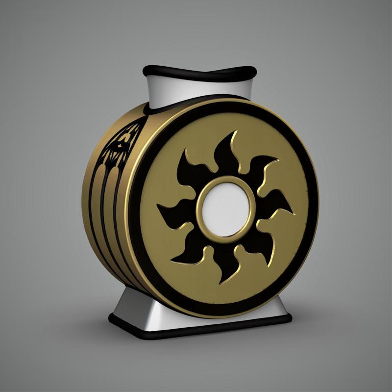 Plains Mana Vase -(Magic The Gathering Inspired)