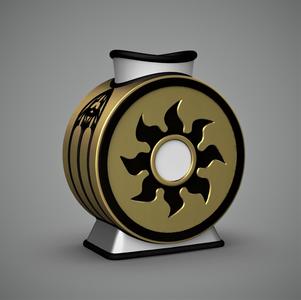Plains Mana Vase -(Magic The Gathering Inspired)