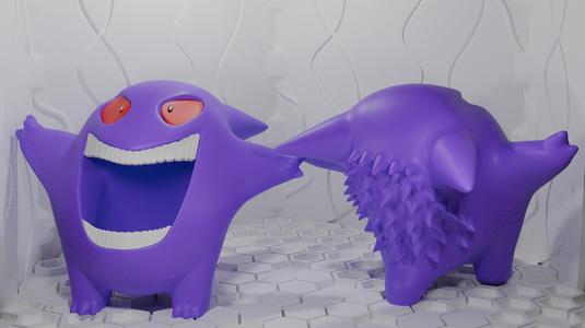 Gengar Waste Eater ( A1 Mini ) multipart