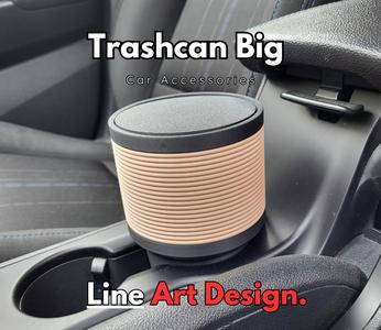 Car Trashcan Bin Container Big
