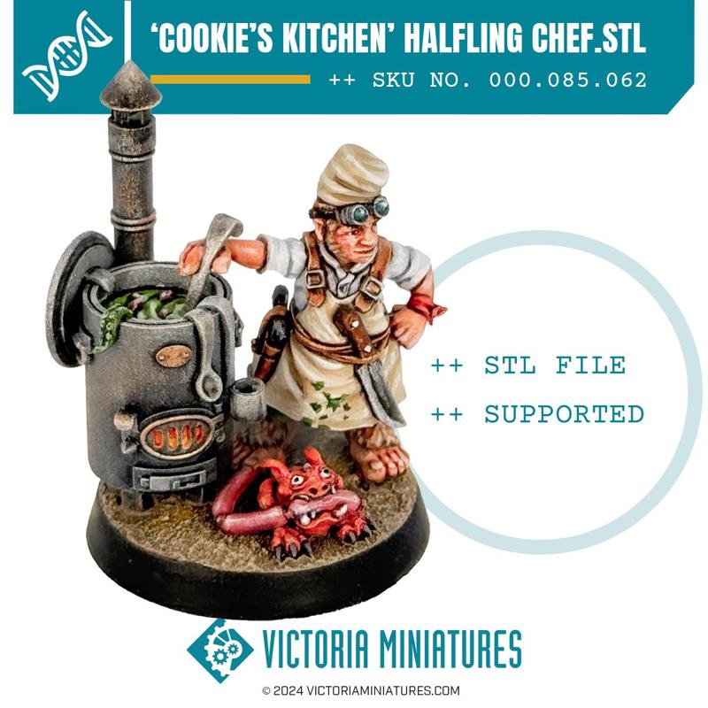 Cookie's Kitchen, Halfling Chef