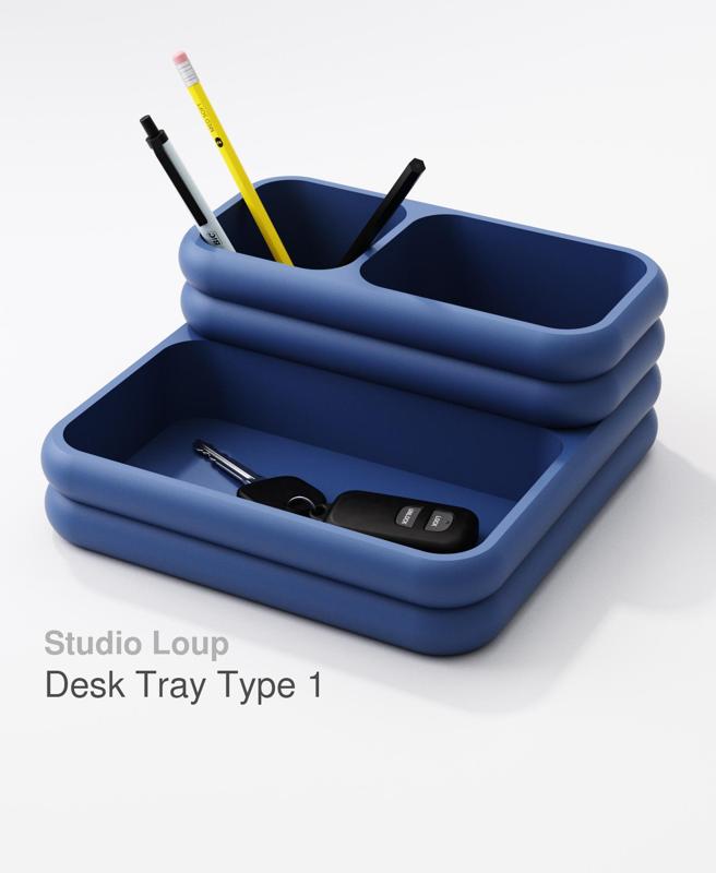 Desk Tray Type 1.STL