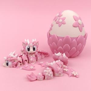 Flexi Cherry Blossom Dragon & Egg Print-in-place