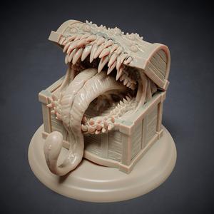 Mimic Dangeon Chest 28 mm