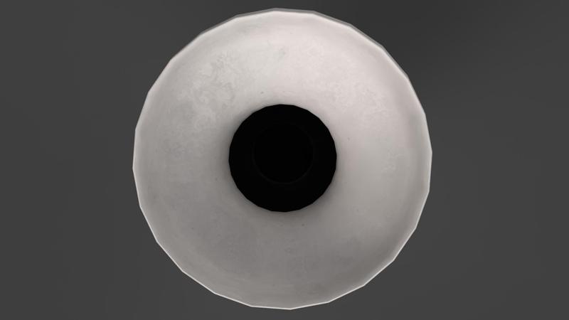 Detailed decorative vase