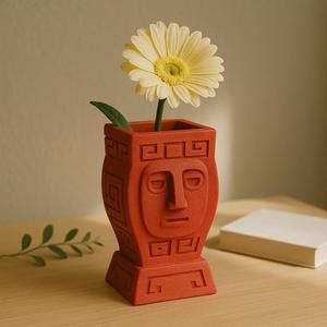 Fuego Maya Vase – Bold Decor Inspired by Mexican & Mayan Heritage