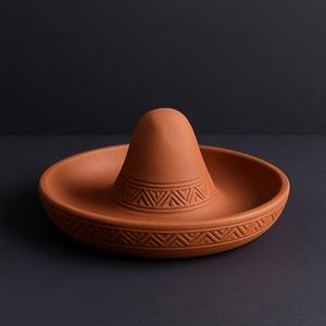 Sombrero Decorative Tray for Mexican-Inspired Flair