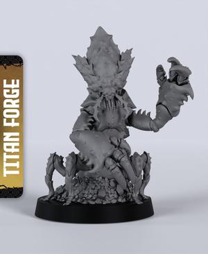 Digging Monster - With Free Dragon Warhammer - 5e DnD Inspired for RPG and Wargamers