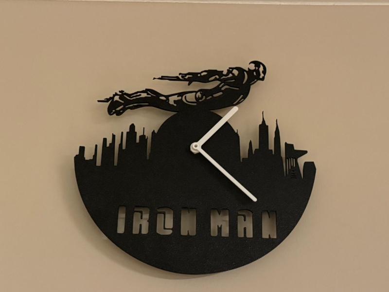 Wall Clock, Wanduhr, Marvel, Avengers, Iron Man