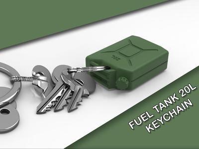 Fuel Tank 20L - Keychain