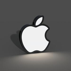 Apple Logo Lightbox LED Lamp