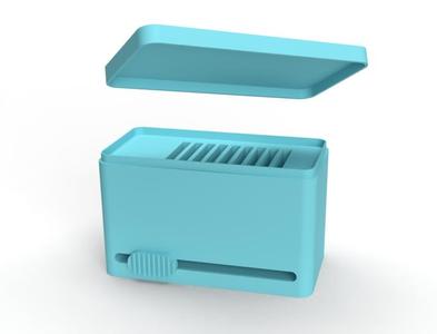 SD Card Wave Storage Container
