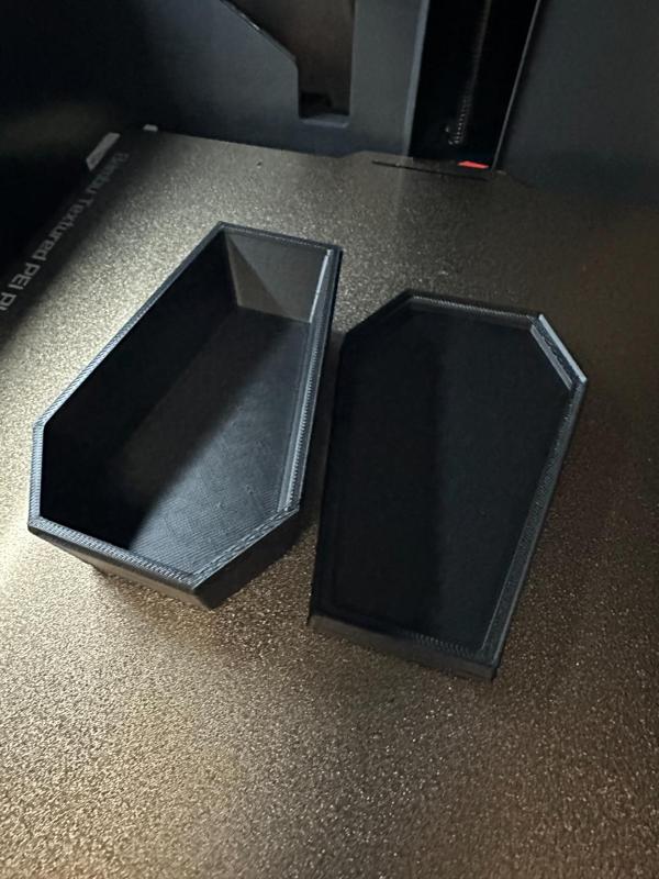 Coffin Storage Snap Close Box