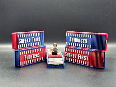 Don't freight, contain your plasters!