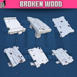1001 - Broken Wood
