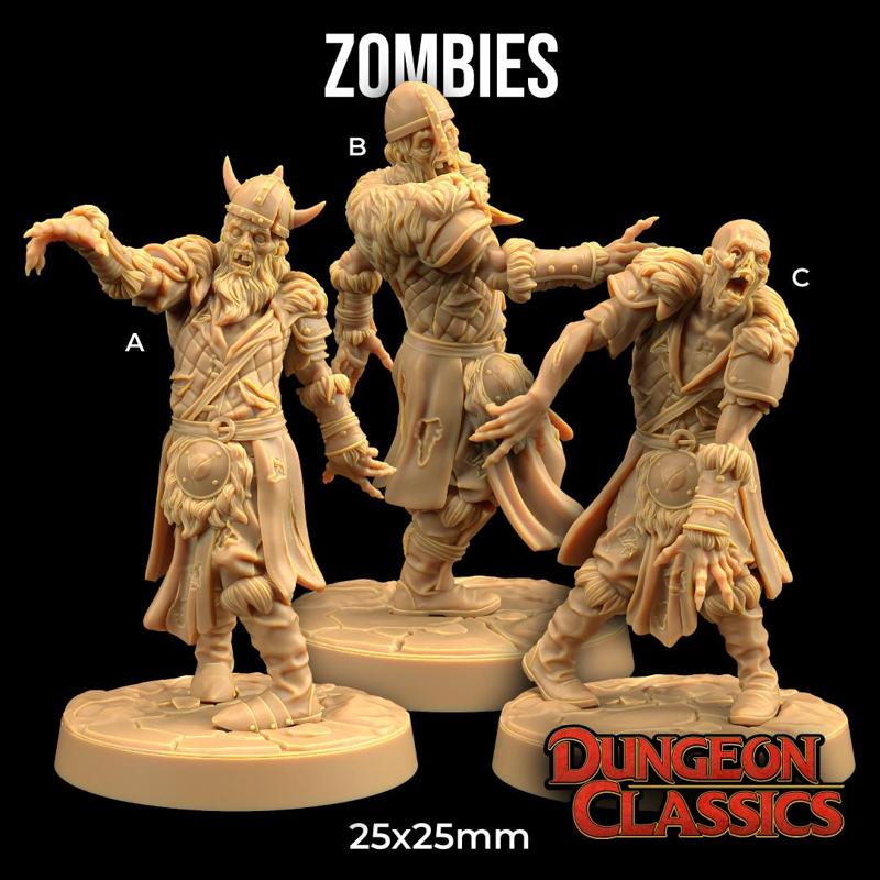 Zombies  | PRESUPPORTED | Dungeon Classics