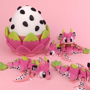 Flexi Dragon Fruit Dragon & Egg Print-in-place