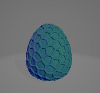 Voronoi (Easter) Egg