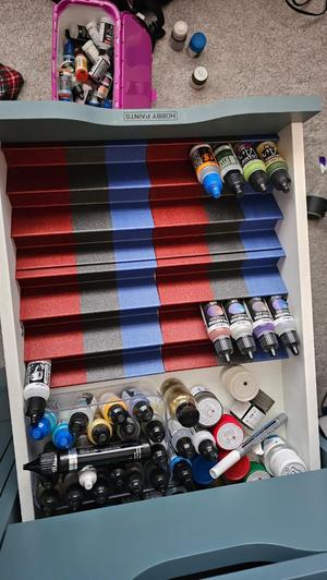 IKEA Alex Drawers Vallejo Model Paint Insert