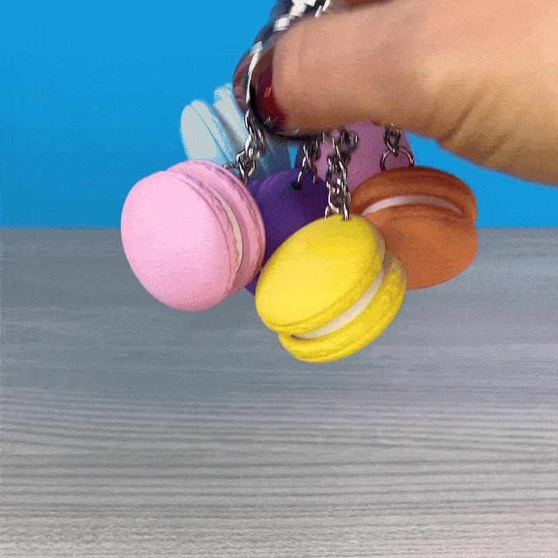 Clicky Macaron Keychain ✨, Clicker Toy