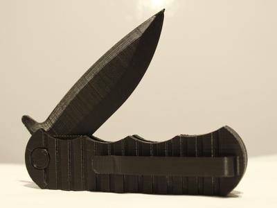 Fully Printable Pocket Knife