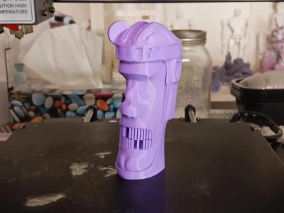 Moai Hockey Head   