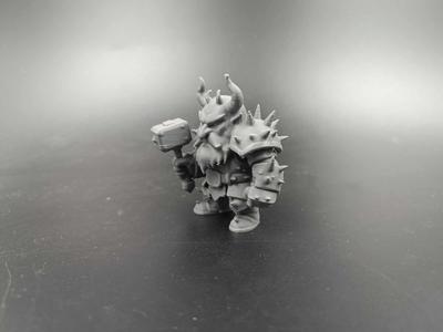 Demonic Dwarf - Miniature
