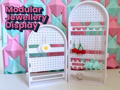 Modular Jewelry Display Stand Earring/Ring/Pendant
