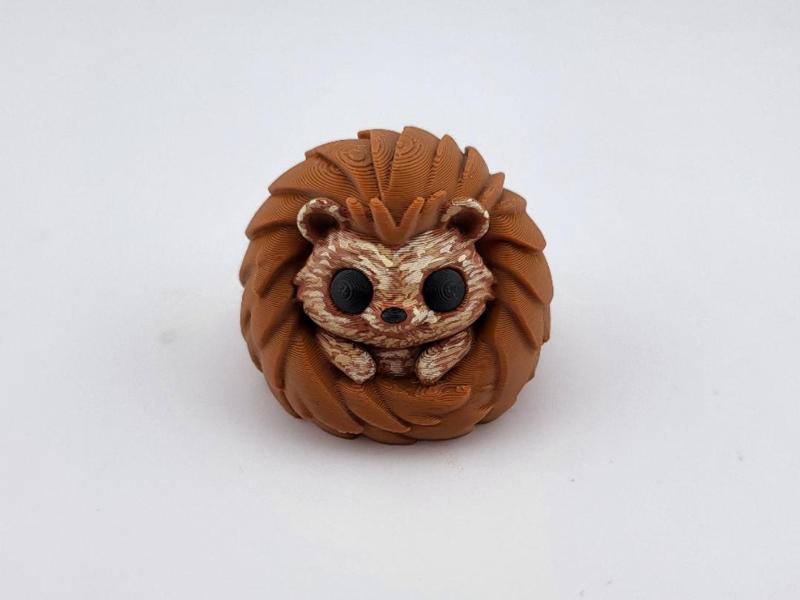 Chubby Hedgehog – The Cutest Round Kawaii Print