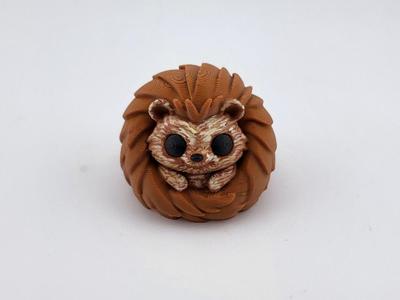 Chubby Hedgehog – The Cutest Round Kawaii Print