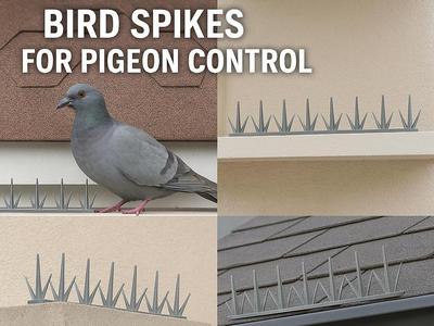 Modular Pigeon Deterrent: Effective Bird Protection