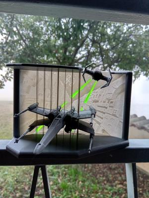 Star Wars Duel - Lithophane and suspended - play of lights