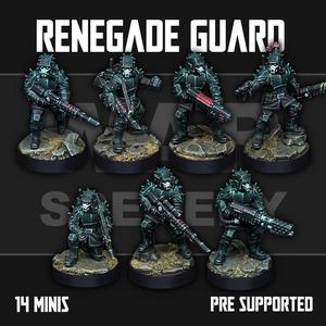 Rengade Guardsmen Squad