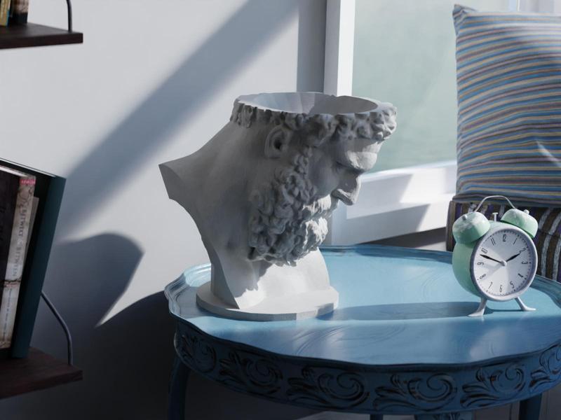 Hercules Inspired Vase - Strength in Elegance