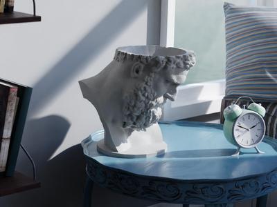 Hercules Inspired Vase - Strength in Elegance