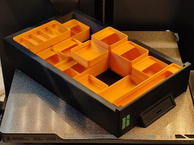 Gridfinity for AMS Stand drawers