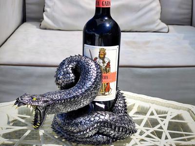 Snake Wine Bottle Holder