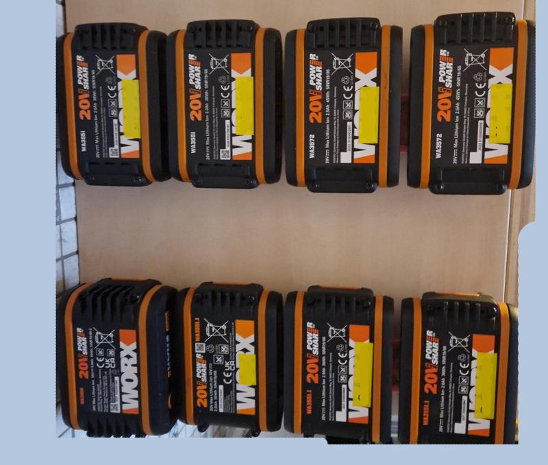 WORX Akku Wandhanlterung