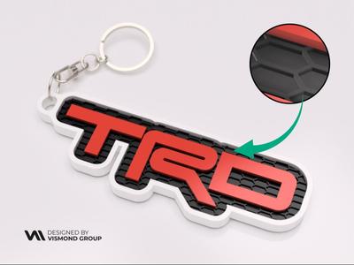 Toyota TRD Keychain