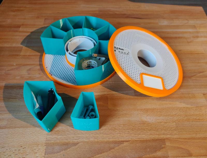 ReRoll - Bambu Spool Storage - Recycle, Re-use 