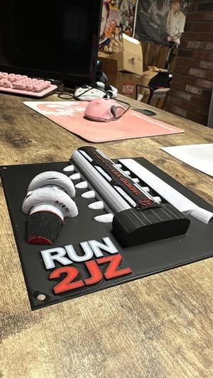 2jz 3d engine art