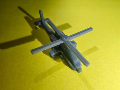 Apache Attack Helicopter - Miniature