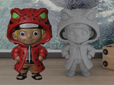 Q version Naruto - Version 2 Windbreaker