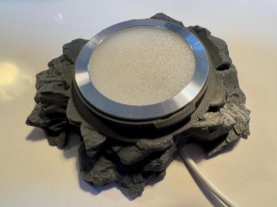 Rock base for Moon Lamp
