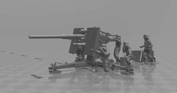 28mm Bolt Action Flak 88