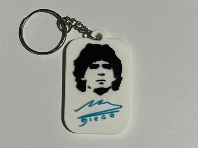 Diego Armando Maradona Keychain