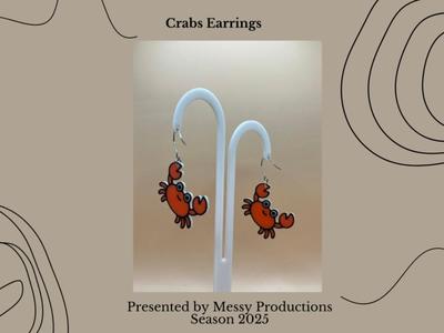 Crab Earrings 