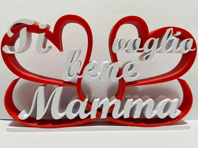 Mother's Day Gift Hearts I love you Mom