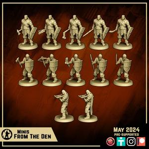Mercenaries - Minis PACK [Modular]