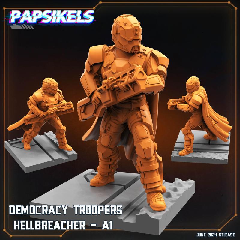 DEMOCRACY TROOPER HELLBREACHER